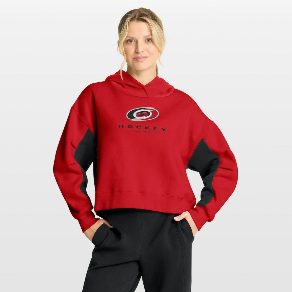 Carolina Hurricanes Fanatics Women's Back Check Boxy Hoodie - Red | Fanatics near me