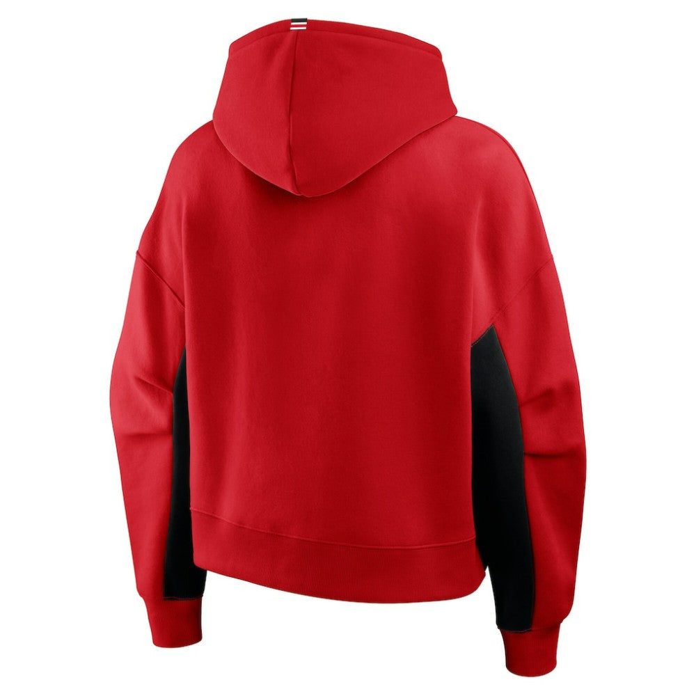 Carolina Hurricanes Fanatics Women's Back Check Boxy Hoodie - Red | Fanatics near me
