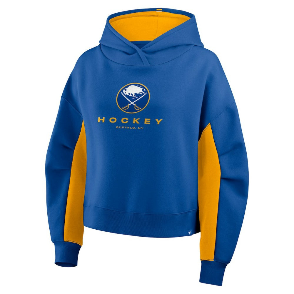 Buffalo Sabres Fanatics Women's Back Check Boxy Hoodie - Royal | Fanatics discount
