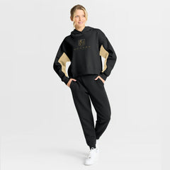 Vegas Golden Knights Fanatics Women's Back Check Boxy Hoodie - Black | Fanatics sale