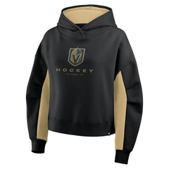 Vegas Golden Knights Fanatics Women's Back Check Boxy Hoodie - Black | Fanatics sale