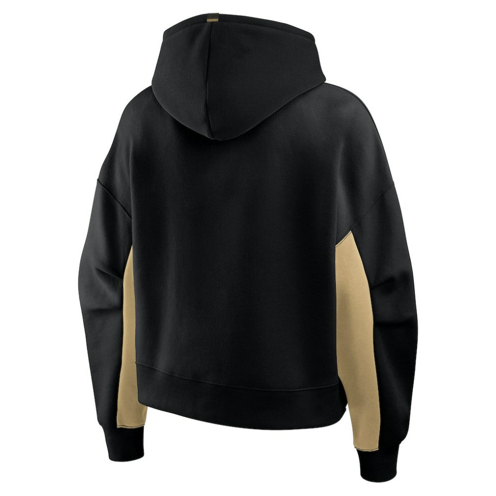 Vegas Golden Knights Fanatics Women's Back Check Boxy Hoodie - Black | Fanatics sale