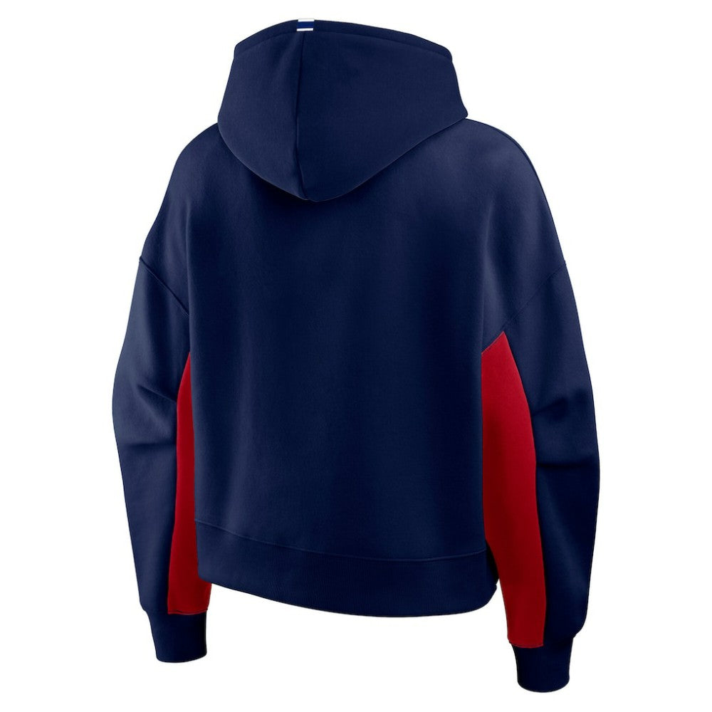 Montreal Canadiens Fanatics Women's Back Check Boxy Hoodie - Navy | Fanatics discount