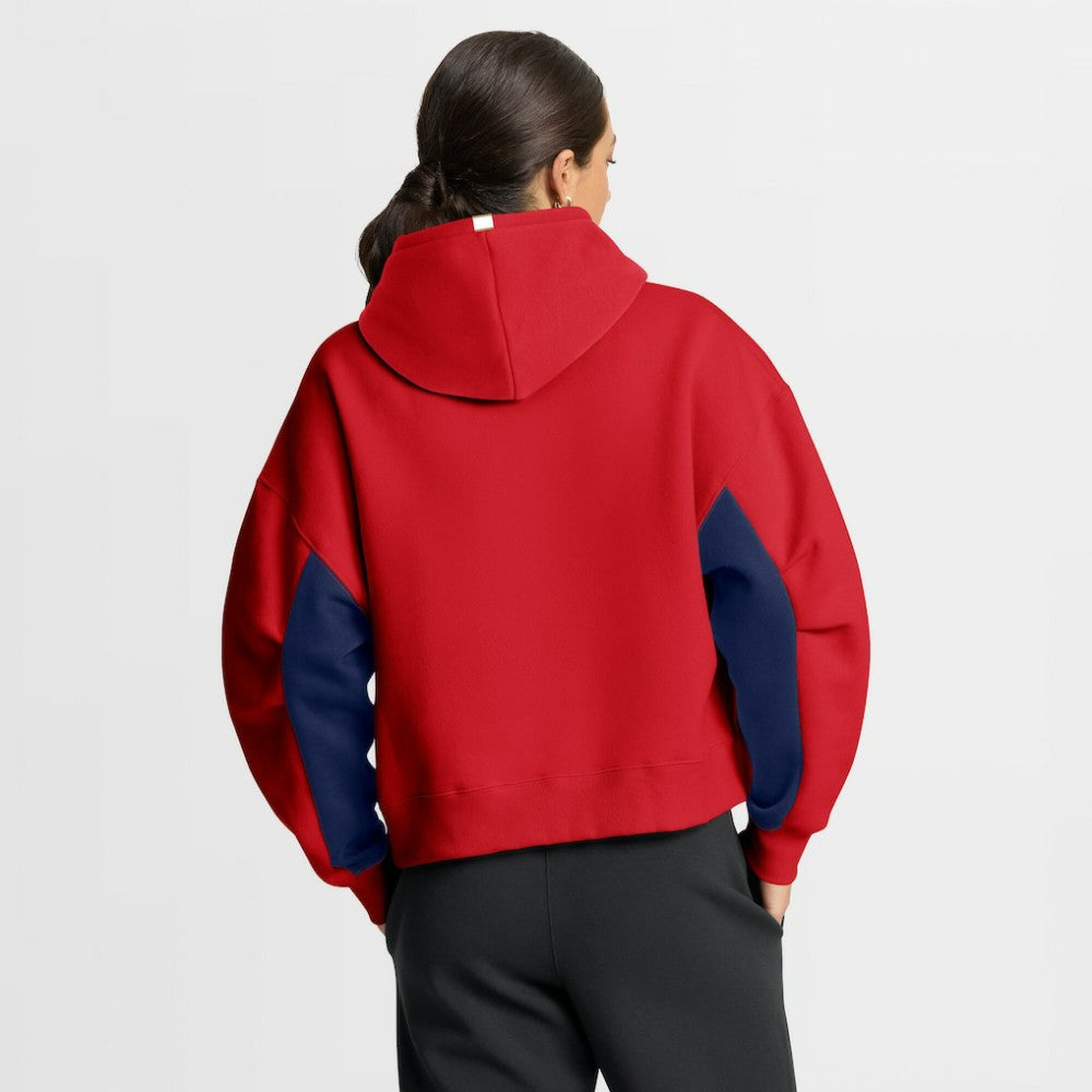 Florida Panthers Fanatics Women's Back Check Boxy Hoodie - Red | Fanatics on sale