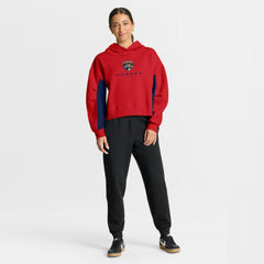 Florida Panthers Fanatics Women's Back Check Boxy Hoodie - Red | Fanatics on sale