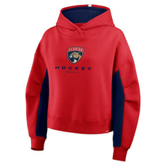 Florida Panthers Fanatics Women's Back Check Boxy Hoodie - Red | Fanatics on sale