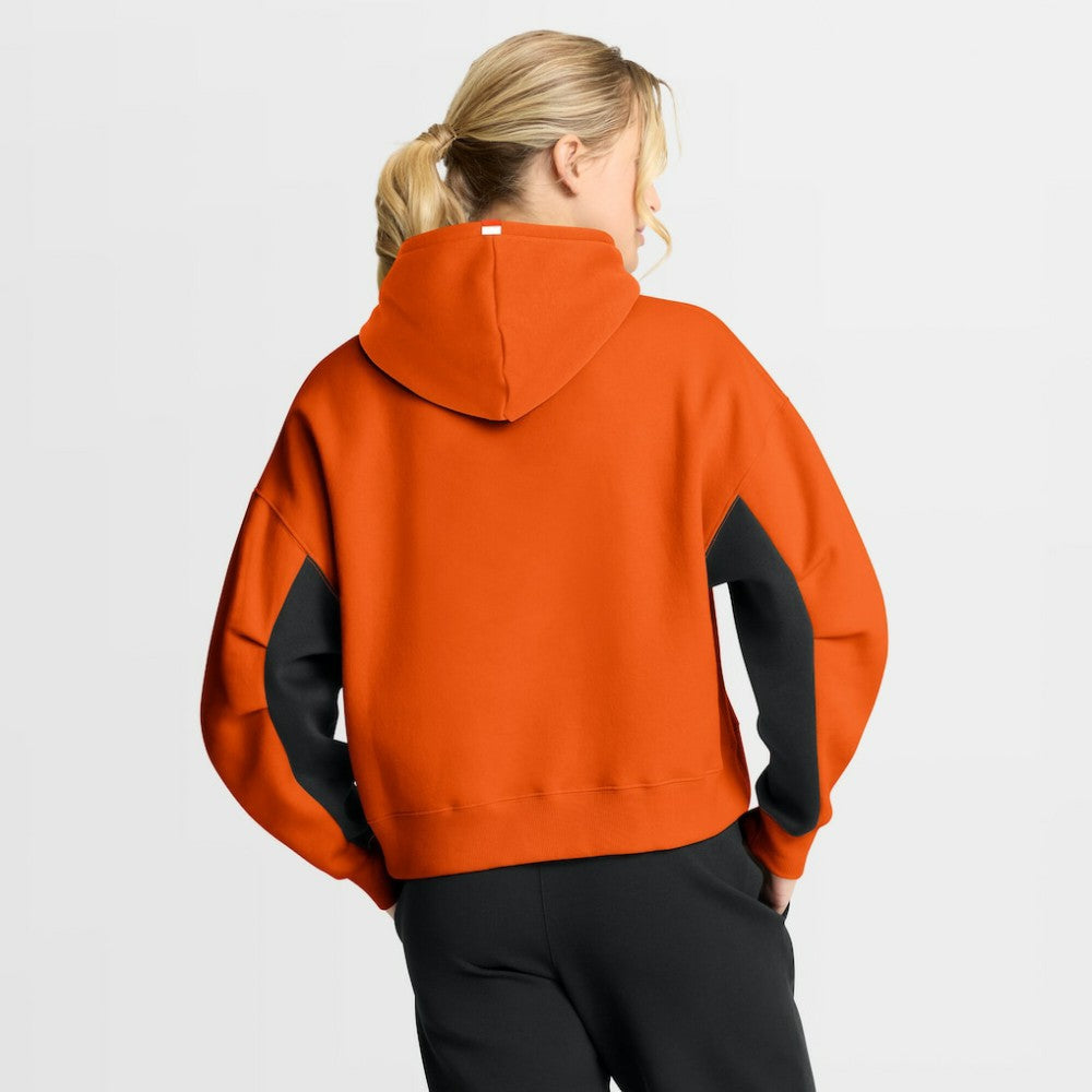 Philadelphia Flyers Fanatics Women's Back Check Boxy Hoodie - Orange | Fanatics Lifestyle