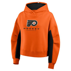 Philadelphia Flyers Fanatics Women's Back Check Boxy Hoodie - Orange | Fanatics Lifestyle