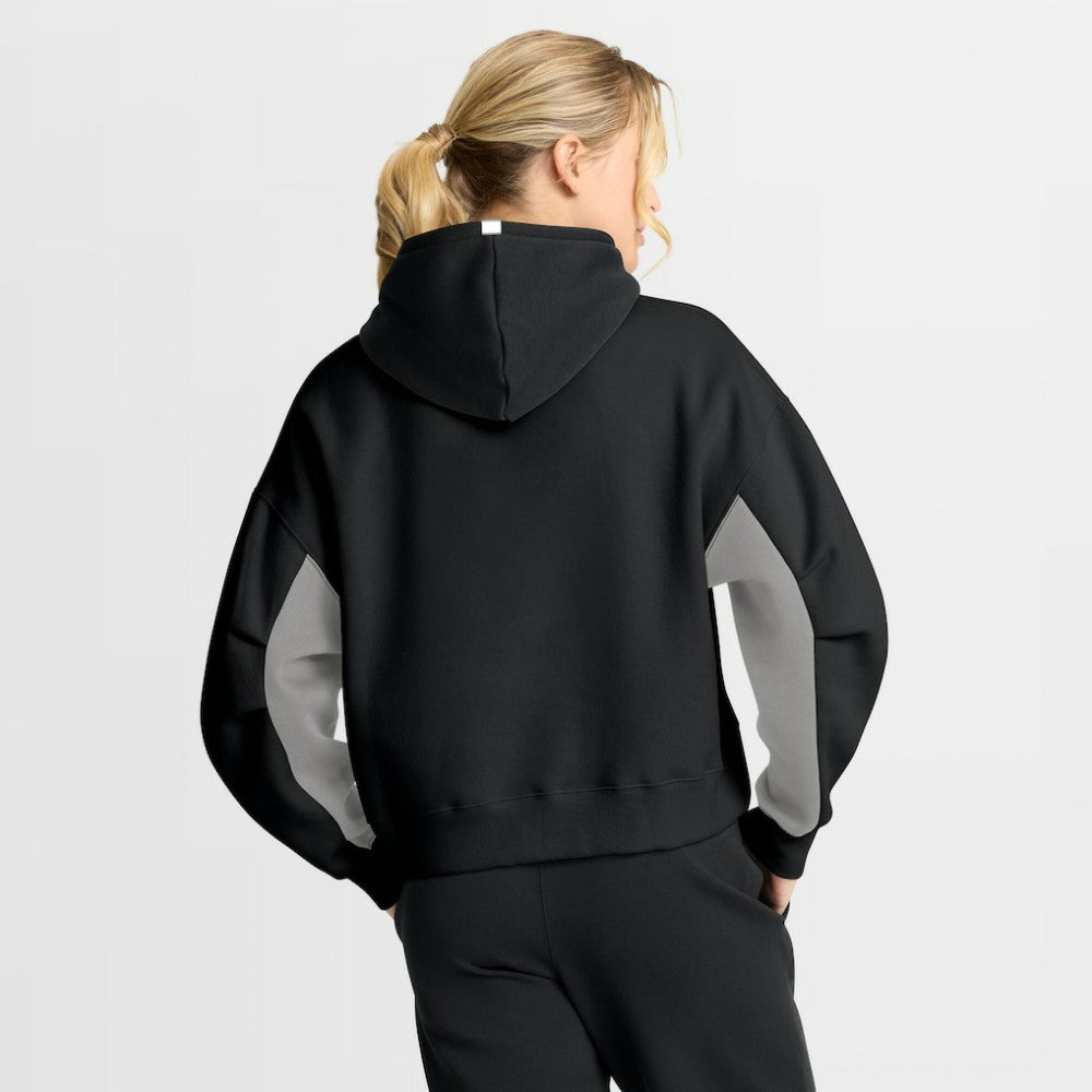 Los Angeles Kings Fanatics Women's Back Check Boxy Hoodie - Black | Fanatics discount