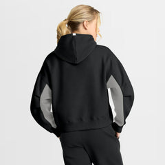 Los Angeles Kings Fanatics Women's Back Check Boxy Hoodie - Black | Fanatics discount