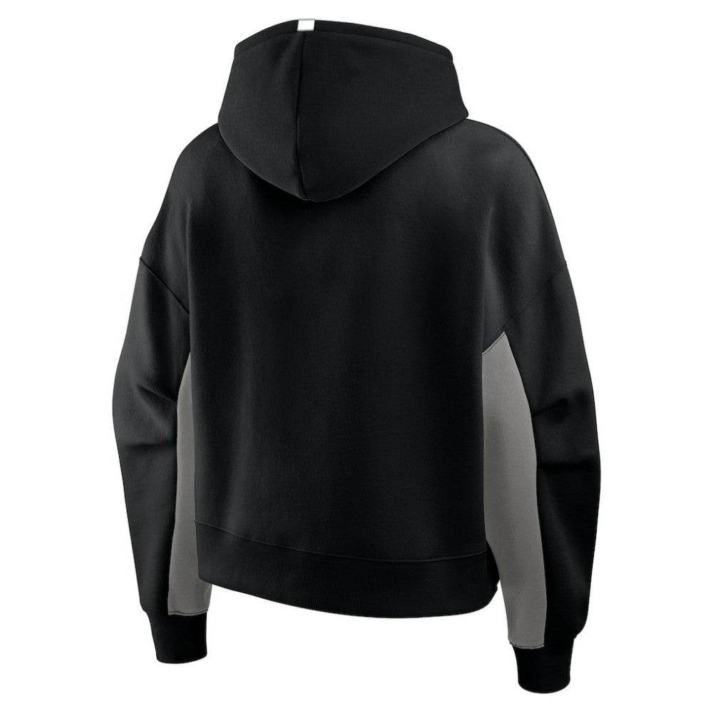 Los Angeles Kings Fanatics Women's Back Check Boxy Hoodie - Black | Fanatics discount