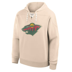 Minnesota Wild Fanatics Vintage Hoodie - Cream | Fanatics sale