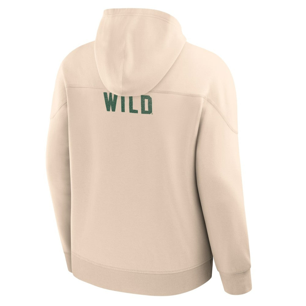 Minnesota Wild Fanatics Vintage Hoodie - Cream | Fanatics sale