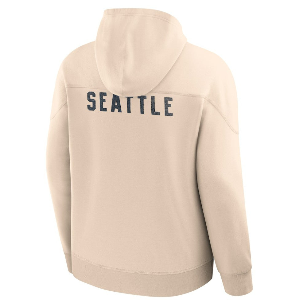 Seattle Kraken Fanatics Vintage Hoodie - Cream | Fanatics Lifestyle