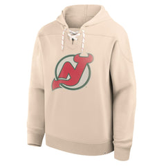 New Jersey Devils Fanatics Vintage Hoodie - Cream | Fanatics sale