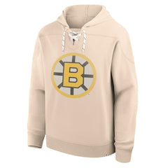 Boston Bruins Fanatics Vintage Hoodie - Cream | Fanatics Lifestyle