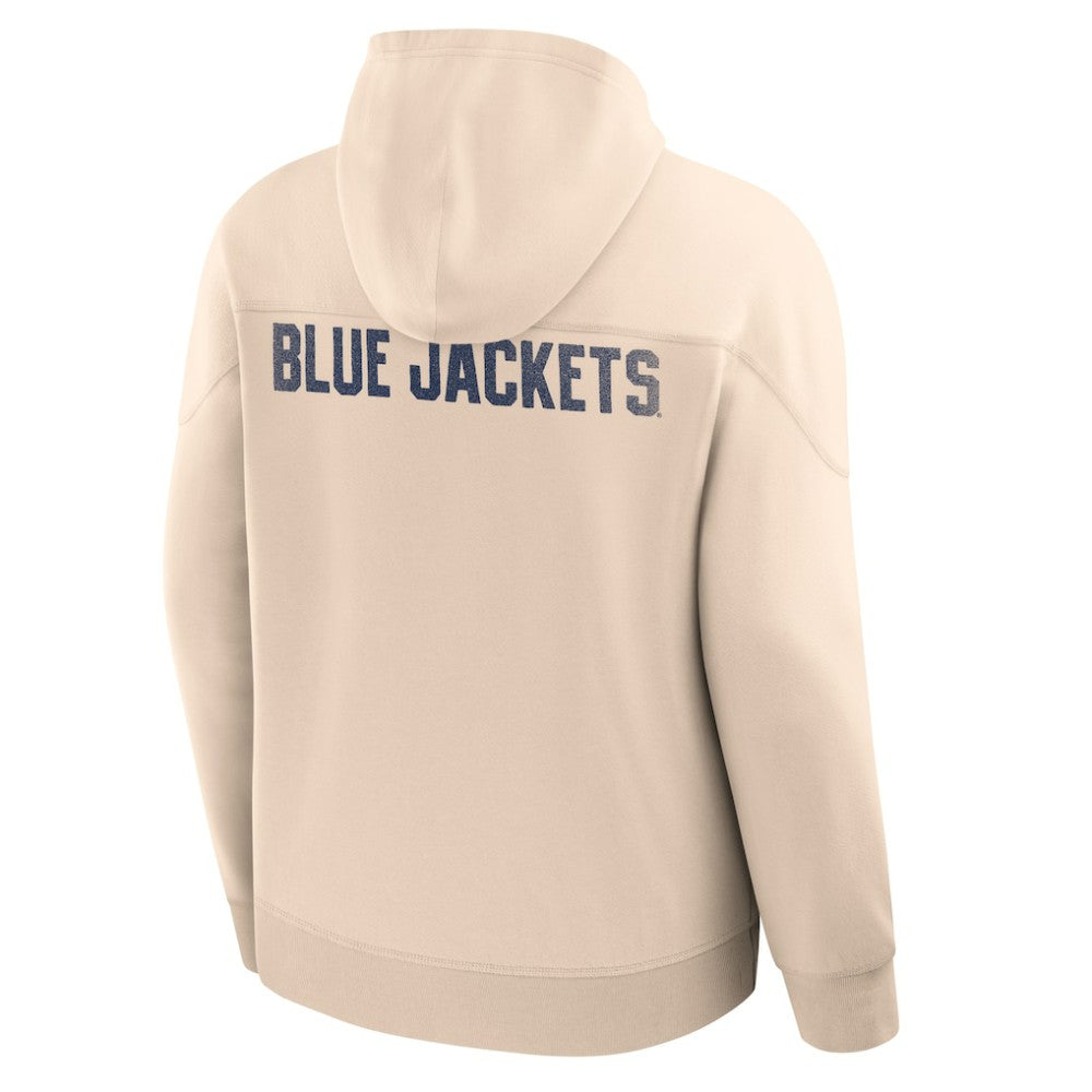 Columbus Blue Jackets Fanatics Vintage Hoodie - Cream | Fanatics sale