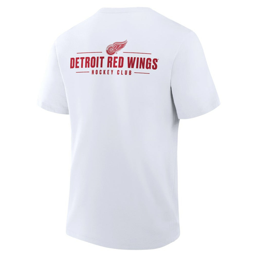 Detroit Red Wings Fanatics Crash The Net Legacy T-Shirt - White | Fanatics online