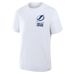 Tampa Bay Lightning Fanatics Crash The Net Legacy T-Shirt - White | Fanatics Clearance