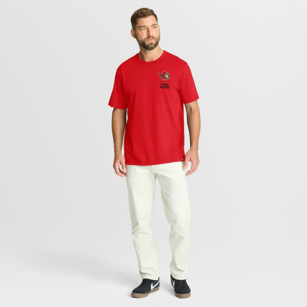 Ottawa Senators Fanatics Crash The Net Legacy T-Shirt - Red | Fanatics sale