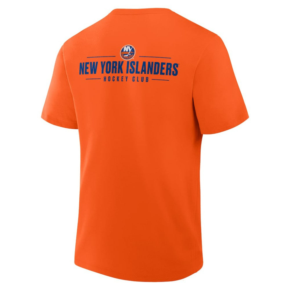 New York Islanders Fanatics Crash The Net Legacy T-Shirt - Orange | Fanatics online