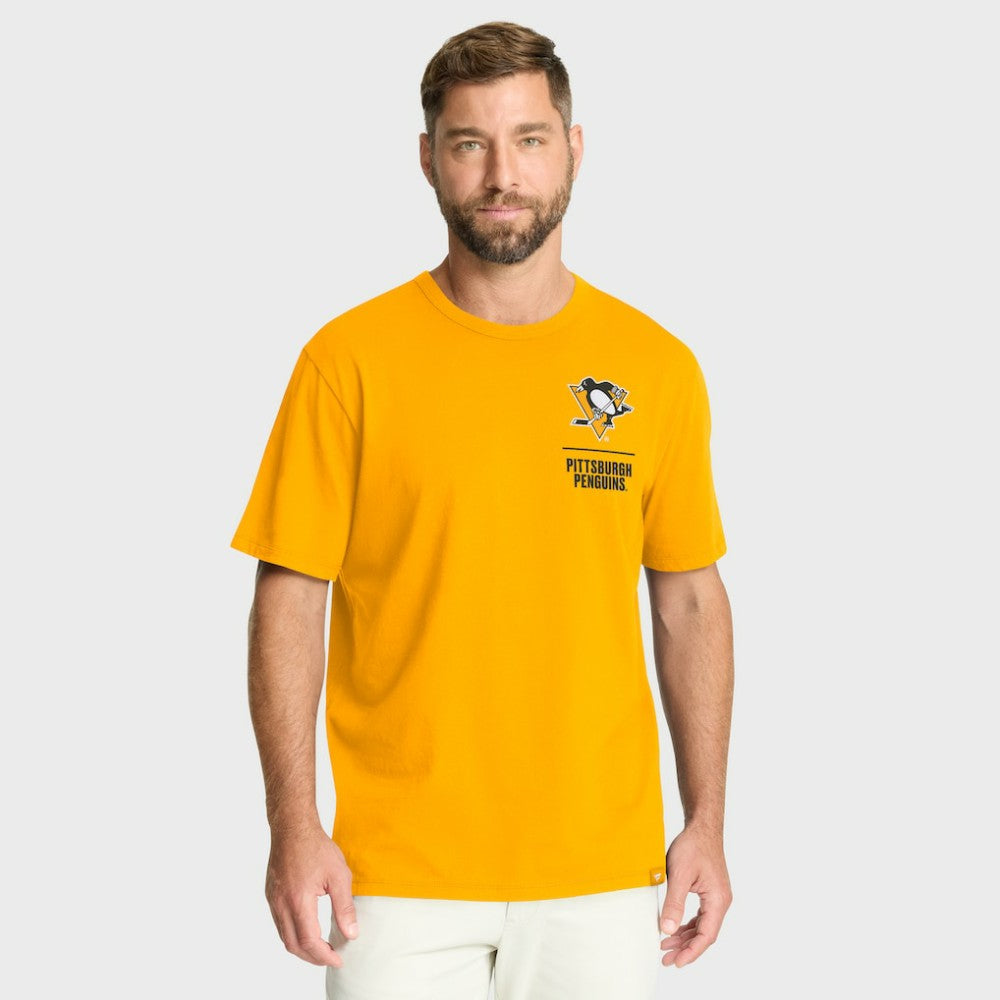 Pittsburgh Penguins Fanatics Crash The Net Legacy T-Shirt - Gold | Fanatics sale