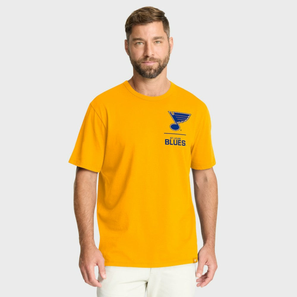 St. Louis Blues Fanatics Crash The Net Legacy T-Shirt - Gold | Fanatics online