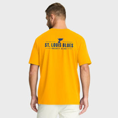 St. Louis Blues Fanatics Crash The Net Legacy T-Shirt - Gold | Fanatics online