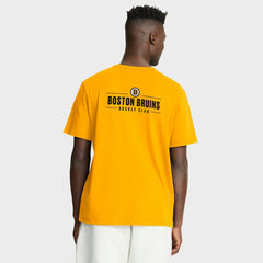 Boston Bruins Fanatics Crash The Net Legacy T-Shirt - Gold | Fanatics Clearance