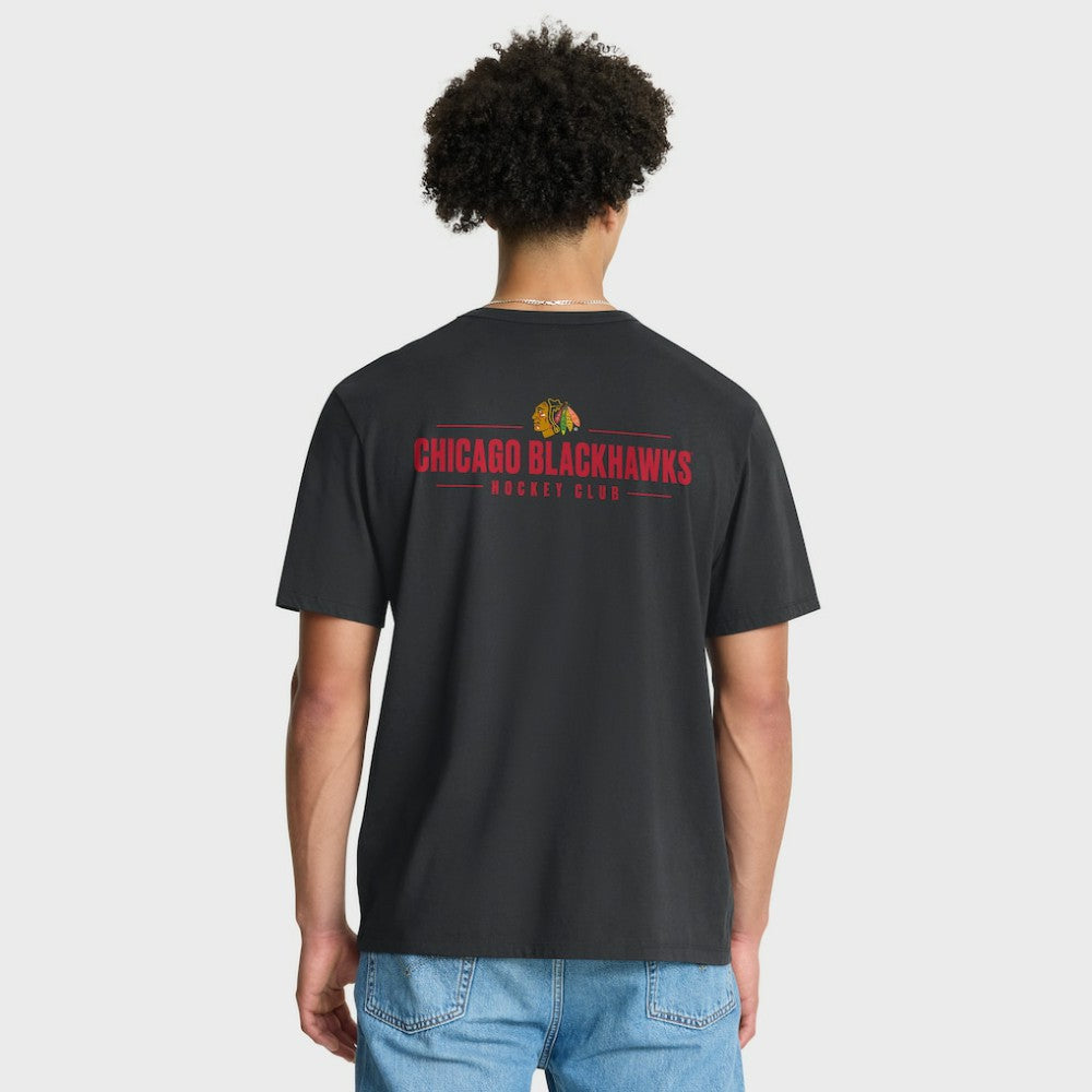 Chicago Blackhawks Fanatics Crash The Net Legacy T-Shirt - Black | Fanatics sale