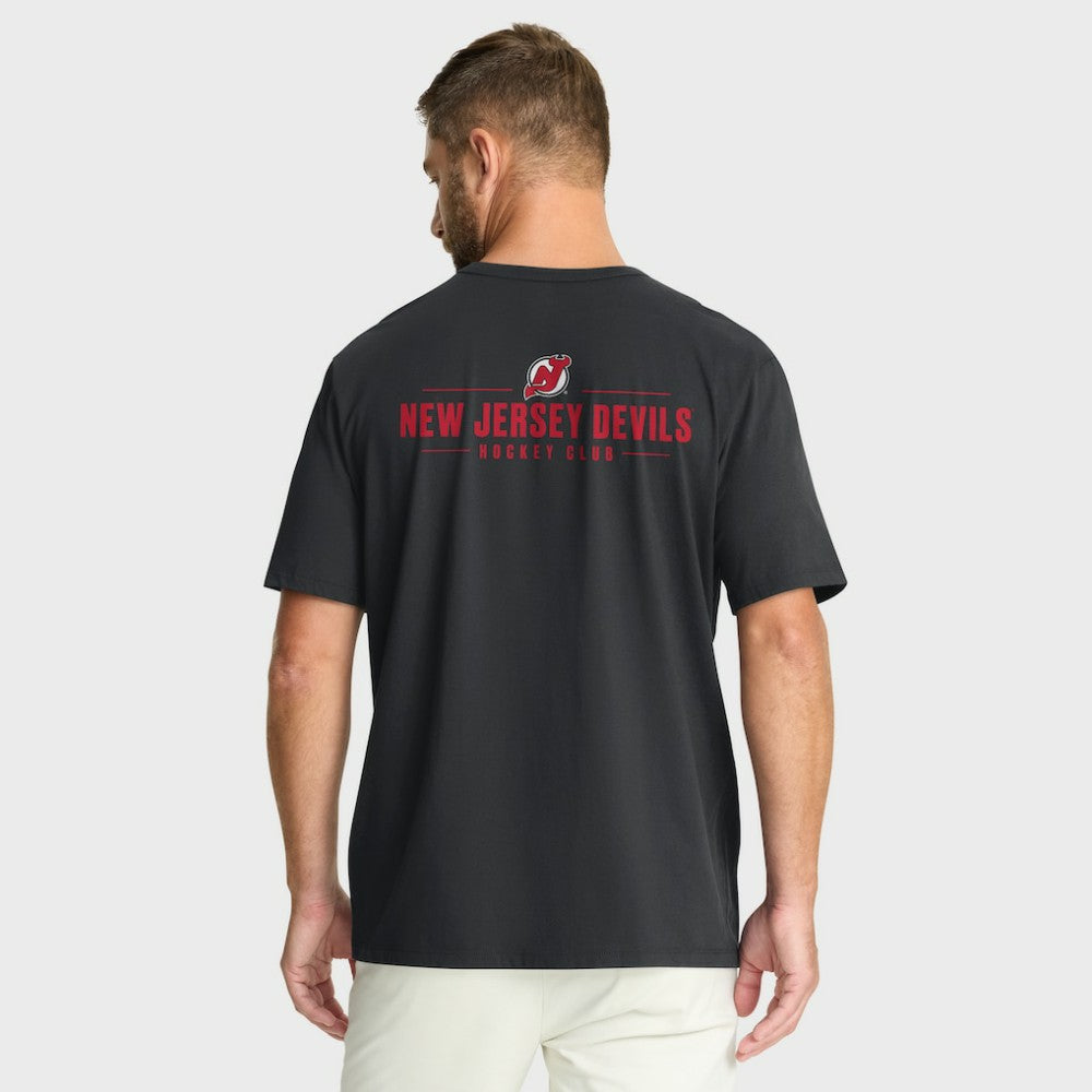New Jersey Devils Fanatics Crash The Net Legacy T-Shirt - Black | Fanatics on sale