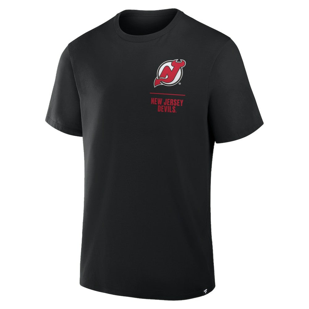 New Jersey Devils Fanatics Crash The Net Legacy T-Shirt - Black | Fanatics on sale