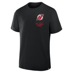 New Jersey Devils Fanatics Crash The Net Legacy T-Shirt - Black | Fanatics on sale