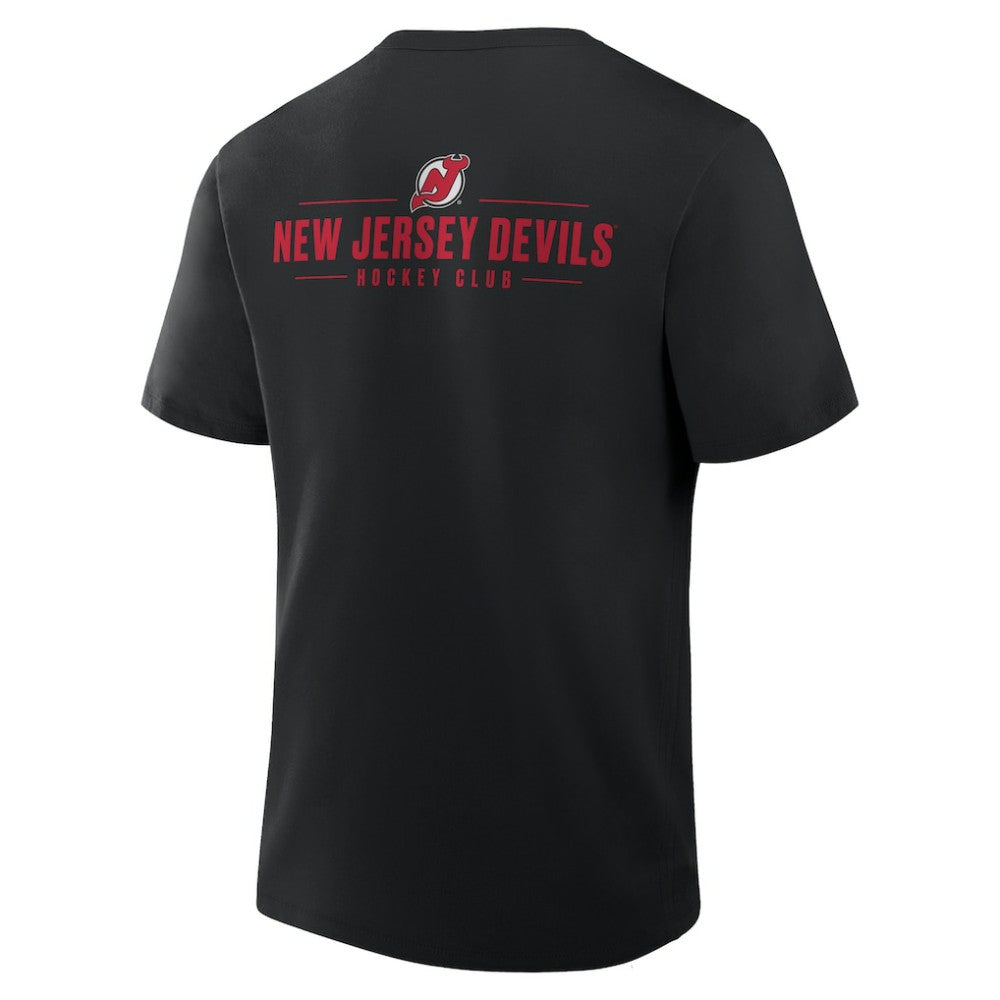 New Jersey Devils Fanatics Crash The Net Legacy T-Shirt - Black | Fanatics on sale
