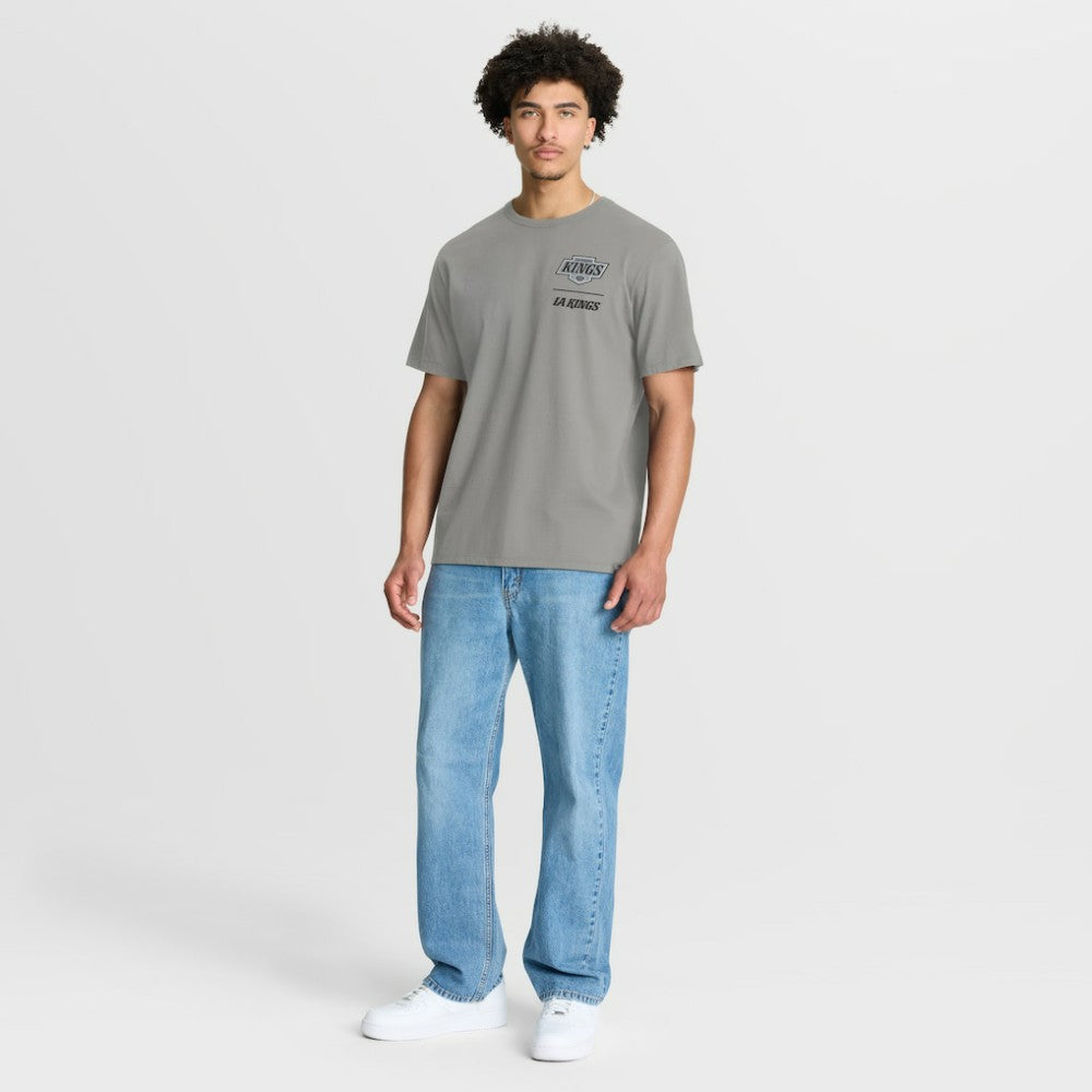 Los Angeles Kings Fanatics Crash The Net Legacy T-Shirt - Gray | Fanatics on sale