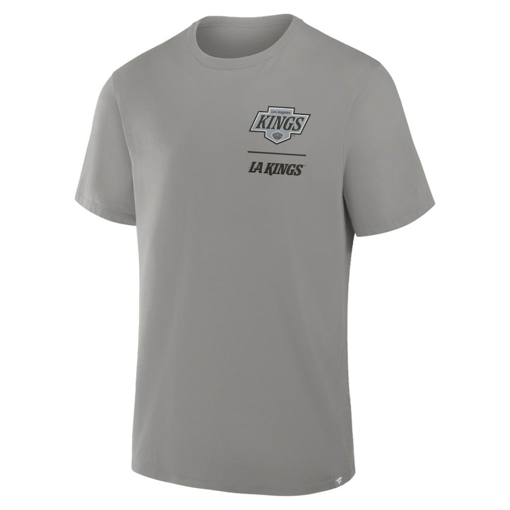 Los Angeles Kings Fanatics Crash The Net Legacy T-Shirt - Gray | Fanatics on sale