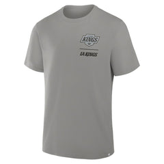Los Angeles Kings Fanatics Crash The Net Legacy T-Shirt - Gray | Fanatics on sale