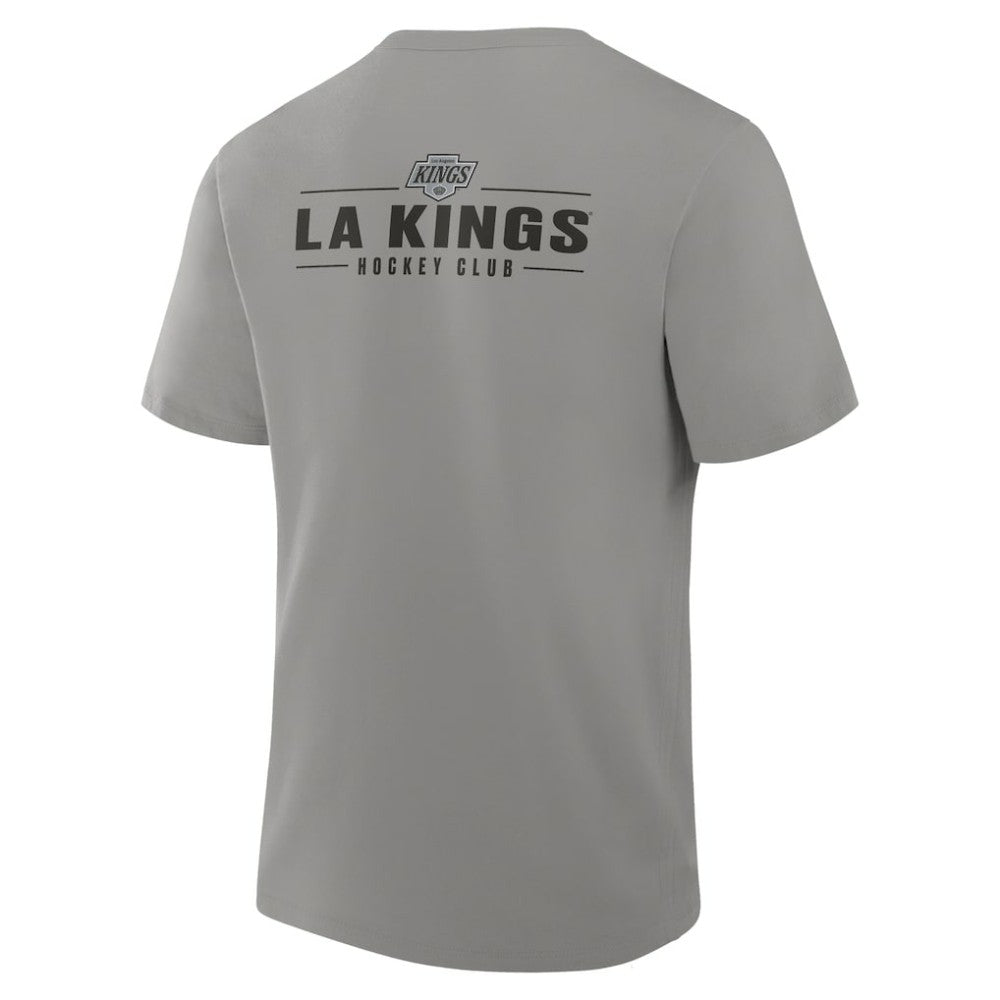 Los Angeles Kings Fanatics Crash The Net Legacy T-Shirt - Gray | Fanatics on sale