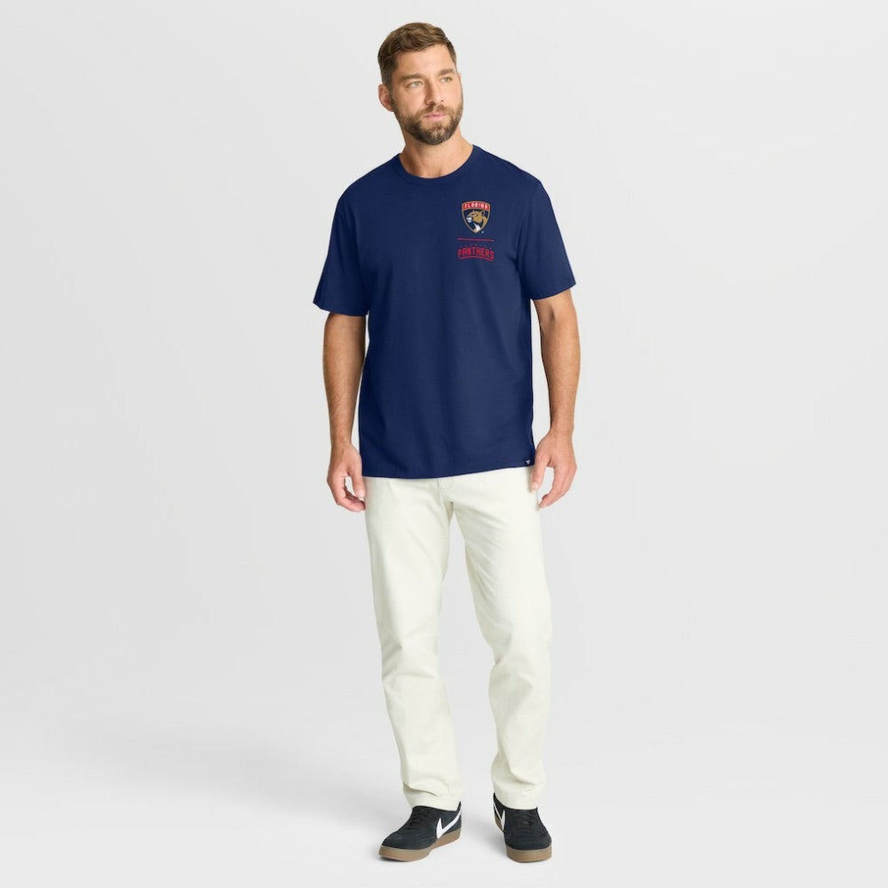 Florida Panthers Fanatics Crash The Net Legacy T-Shirt - Navy | Fanatics Clearance