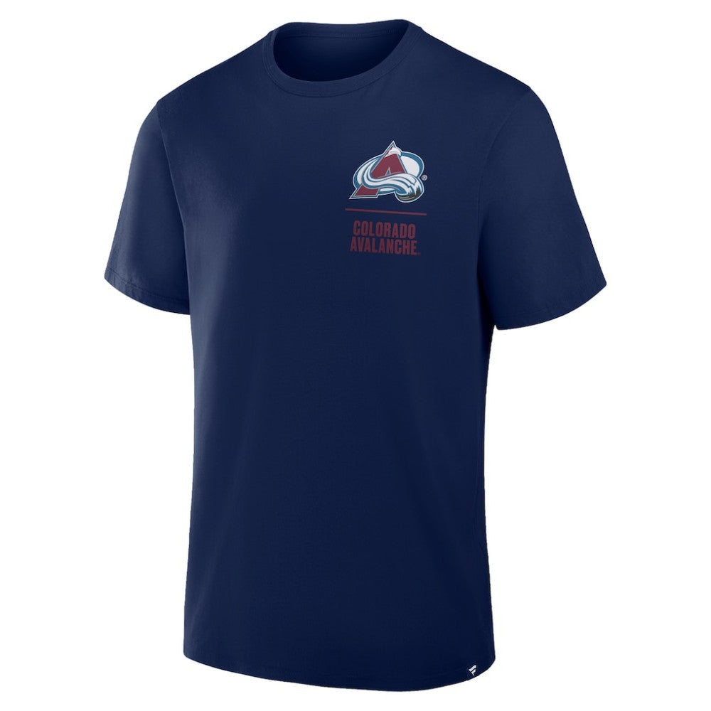 Colorado Avalanche Fanatics Crash The Net Legacy T-Shirt - Navy | Fanatics online