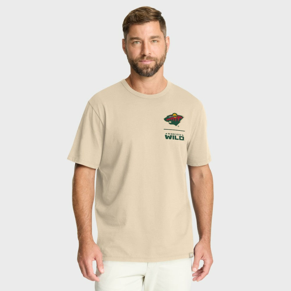 Minnesota Wild Fanatics Crash The Net Legacy T-Shirt - Natural | Fanatics sale