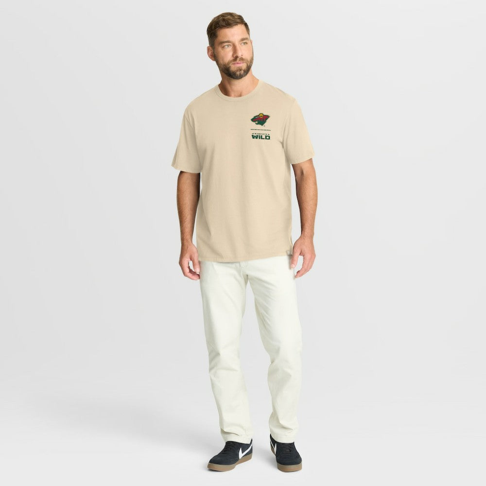 Minnesota Wild Fanatics Crash The Net Legacy T-Shirt - Natural | Fanatics sale