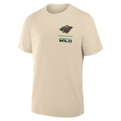 Minnesota Wild Fanatics Crash The Net Legacy T-Shirt - Natural | Fanatics sale