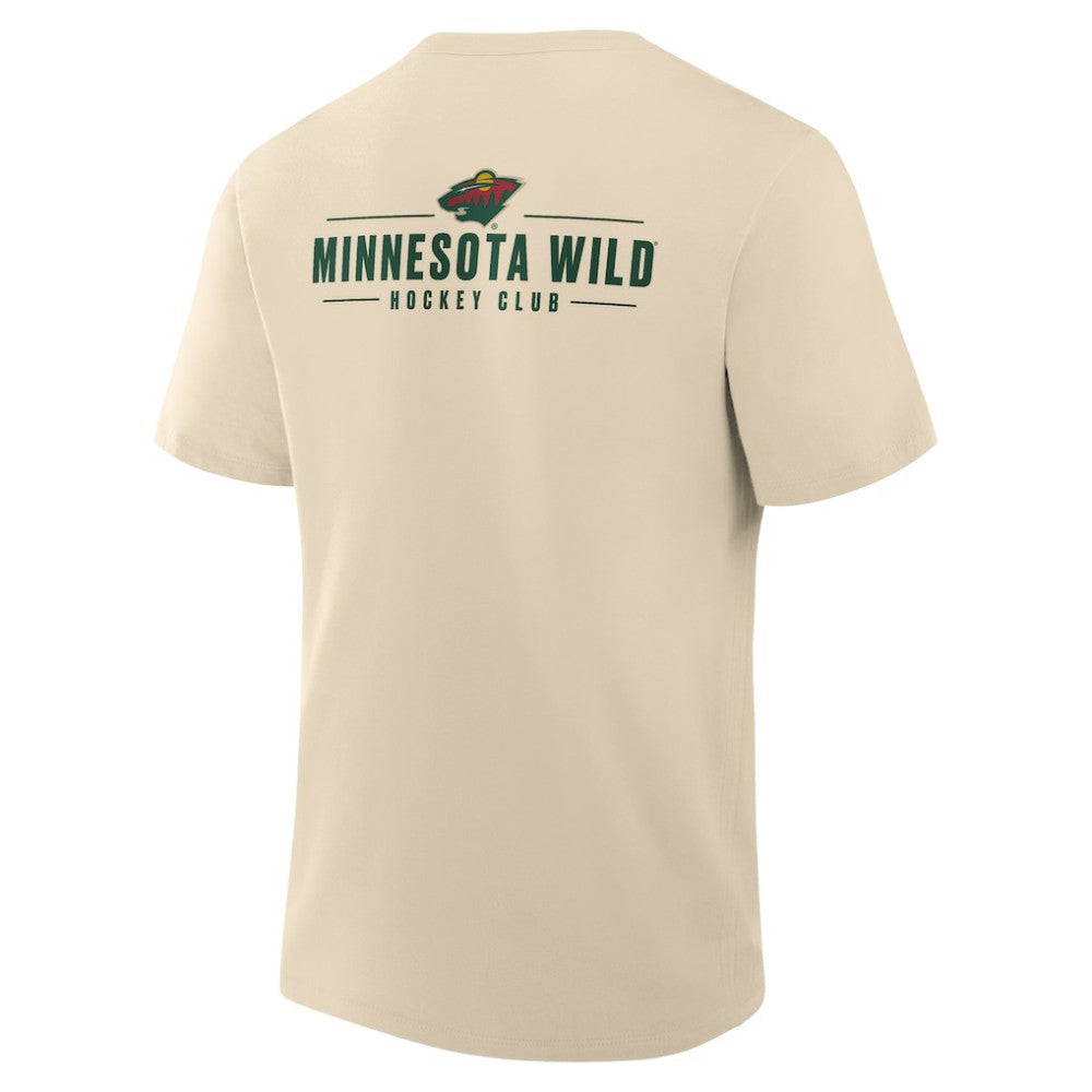 Minnesota Wild Fanatics Crash The Net Legacy T-Shirt - Natural | Fanatics sale
