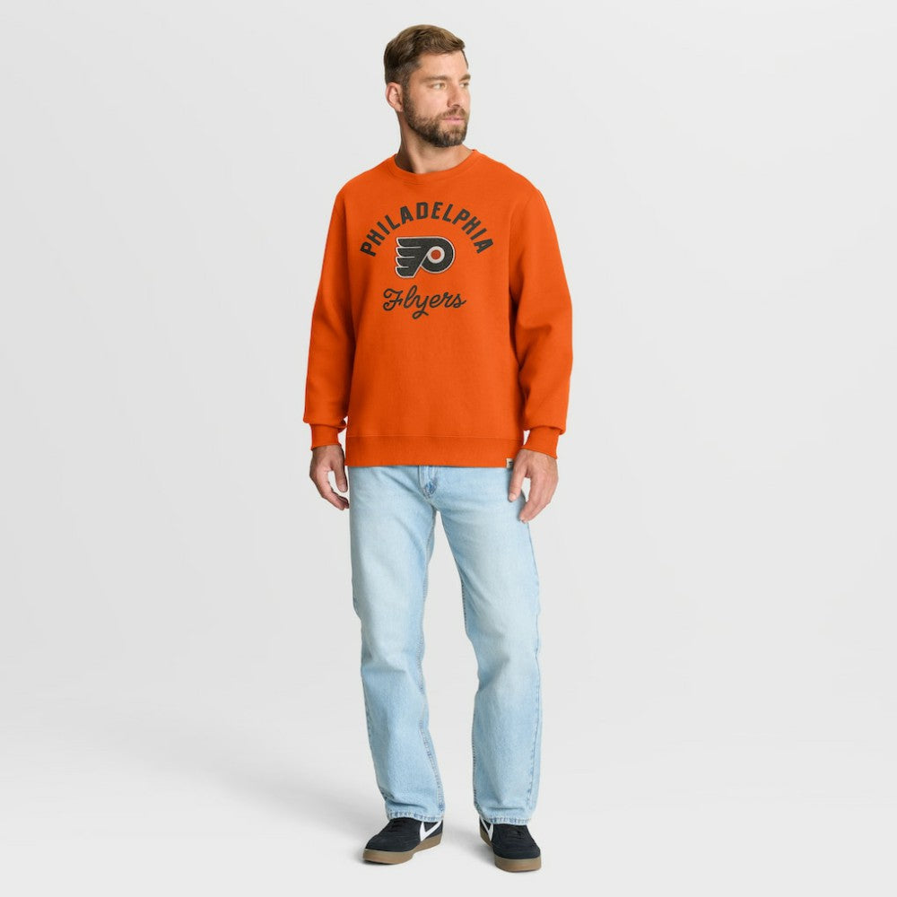 Philadelphia Flyers Fanatics  Stickler Sweatshirt - Orange | Fanatics Clearance