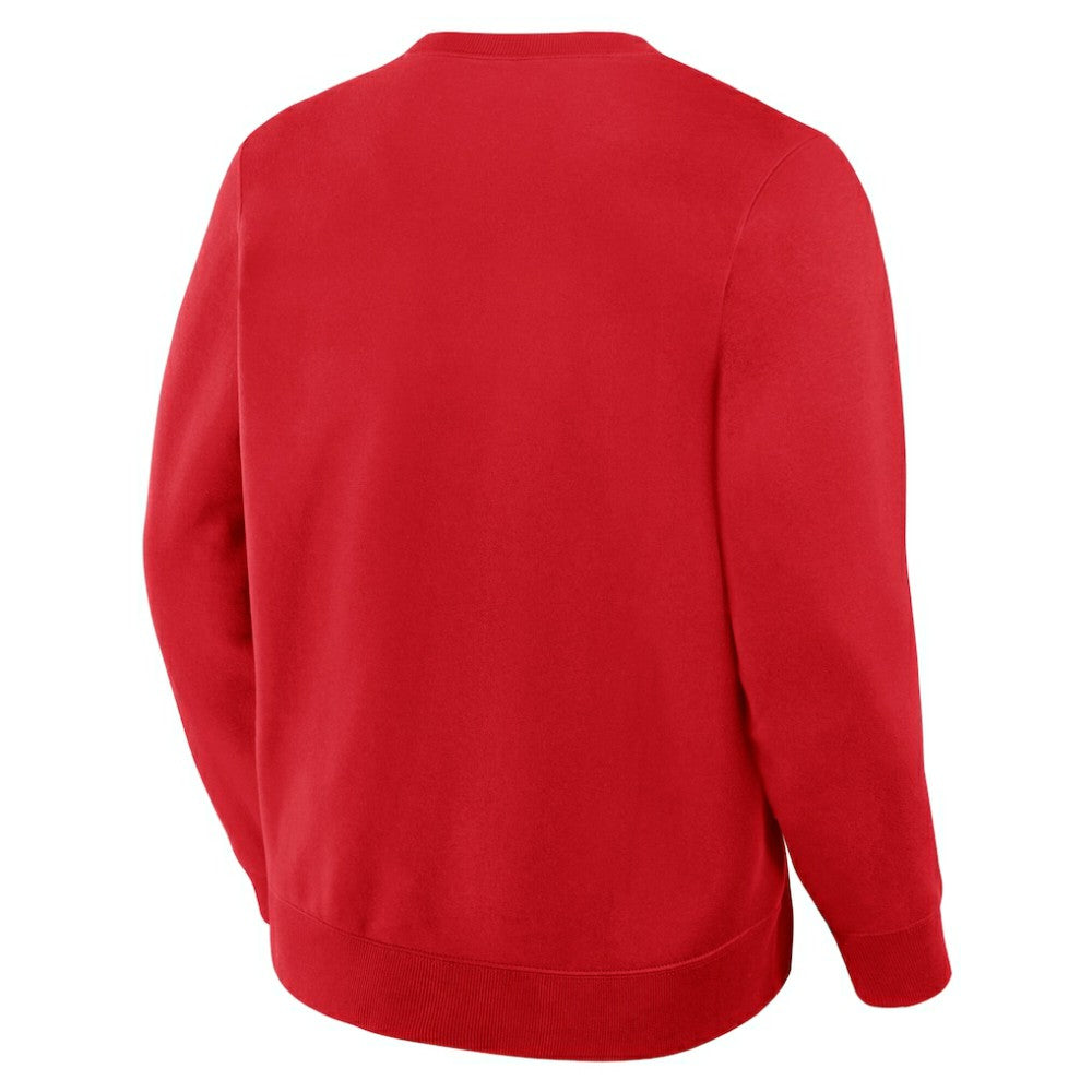 Detroit Red Wings Fanatics Vintage Stickler Sweatshirt - Red | Fanatics on sale