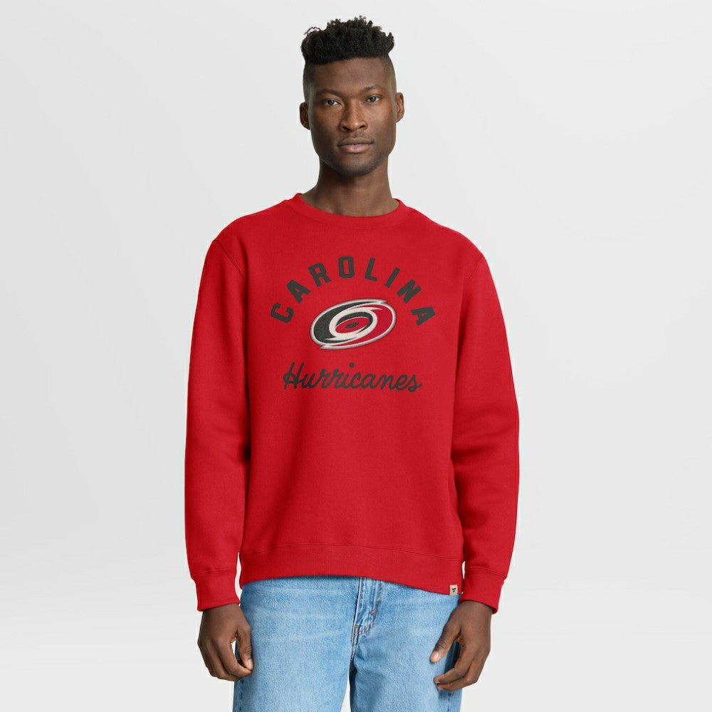 Carolina Hurricanes Fanatics  Stickler Sweatshirt - Red | Fanatics discount