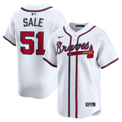 Chris Sale Atlanta Braves Nike Home Limited Player Jersey for sale