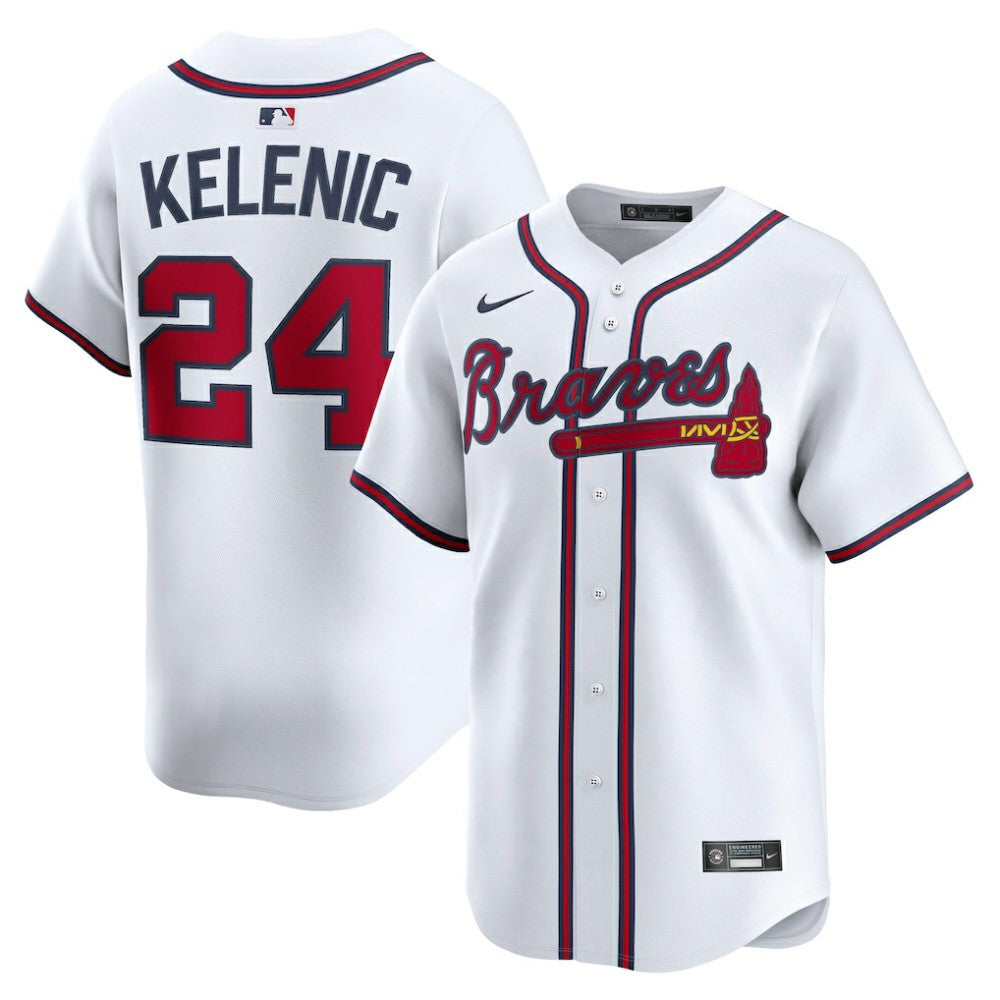 Jarred Kelenic Atlanta Braves Nike Home Limited Player Jersey Near Me