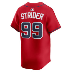 Spencer Strider Atlanta Braves Nike Alternate Limited Player Jersey Online